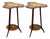 Louis Majorelle Art Nouveau Side Table / Boudoir Table Marquetry Pair Available For Sale