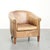 Vintage English-Style Cowhide Leather Club Armchair For Sale - Image 15 of 15
