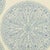 Sanderson Paisley Circles Wallpaper in Blue For Sale