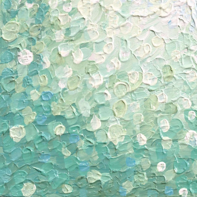 Trust the Unfolding - Original Urban Still Life Pointillist Acrylic Painting For Sale - Image 4 of 9