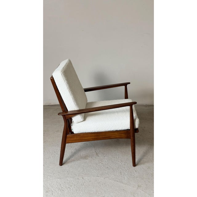 Mid-Century Modern Afromosia Armchair by Dennis Young for George Stone, 1960 For Sale - Image 3 of 11