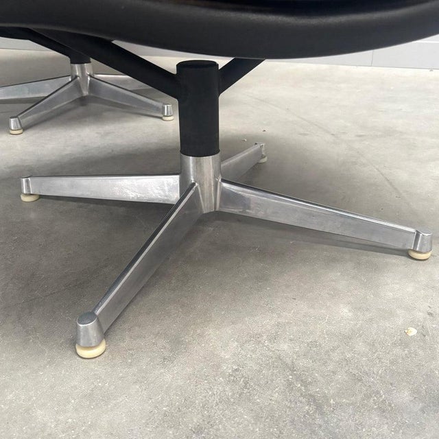 Set of King Chair and Ottoman from Strässle, 1960s For Sale - Image 14 of 15