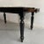 1940s Industrial Marble Top Turned Maple Library Table For Sale - Image 10 of 11