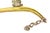 A pair of 19th century curved solid brass horse hames—for mounting to a draft horse's collar for pulling a harness...