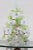 Lime 20th Century Italian/Venetian Blown Glass Botanical Candelabra For Sale - Image 8 of 8