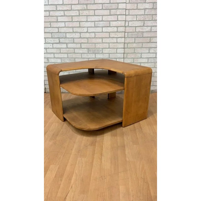 Heywood-Wakefieldサイドテーブル Mid Century Modern Heywood Wakefield Side Table | Chairish