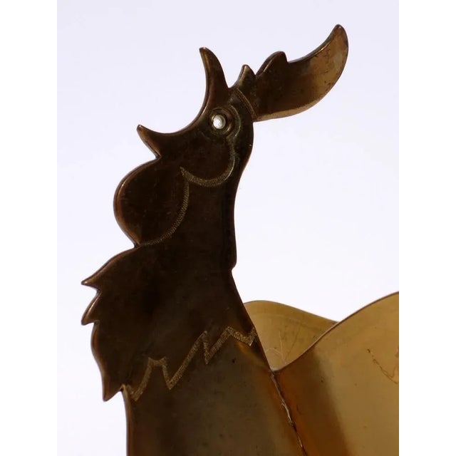 1930s Argentiere Futurist Sculpture Gallo from Guido Galbiati, 1930s For Sale - Image 5 of 9