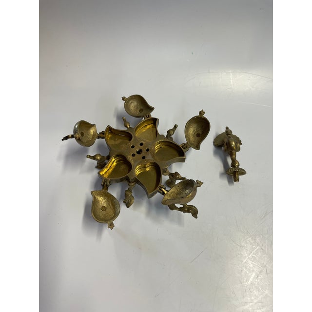 1950s Vintage 1950s Brass Vermilion For Sale - Image 5 of 7