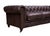 Century Chesterfield Sofa - Dark Brown Leather For Sale - Image 4 of 12