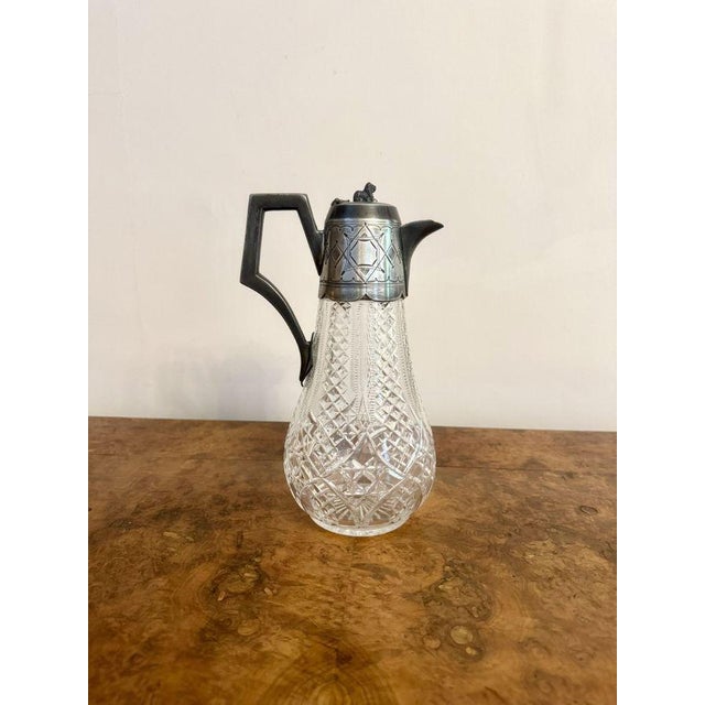 Antique Edwardian Claret Jug, 1900 For Sale - Image 6 of 6