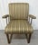 Vintage Mastercraft Upholstered Brass Arm Chairs - Set of 2 For Sale In Philadelphia - Image 6 of 10