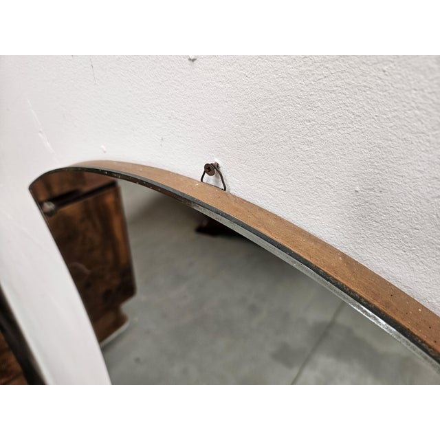 1960s Vintage Italian Wall Mirror, 1960 For Sale - Image 5 of 10
