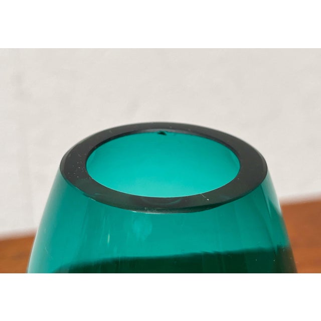 Mid-Century Modern 1365 Glass Vase by Tamara Aladin for Riihimäki, Finland, 1960s For Sale - Image 10 of 18