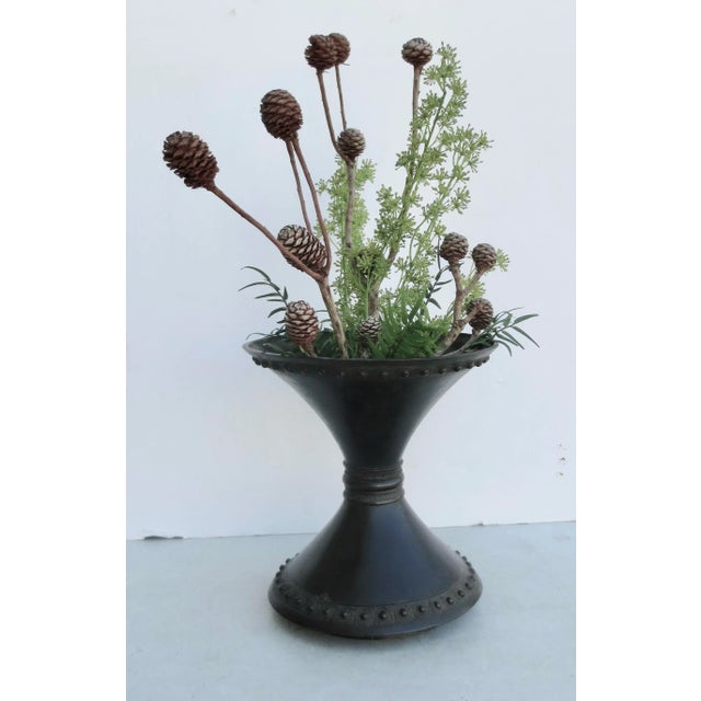 Japanese Aesthetic Movement Bronze Vase For Sale - Image 11 of 11