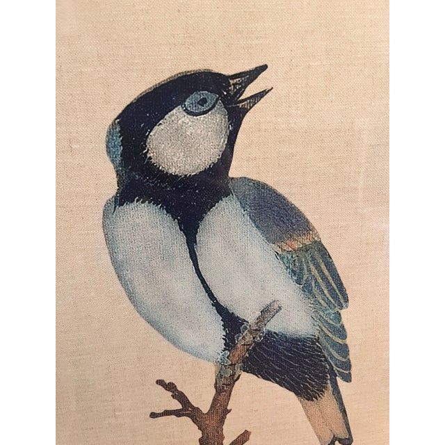 Complete three-piece Lillian August for Wendover Art Group Birds & Fruit Triptych featuring coordinating birds, branches,...
