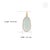 Asian Antique Style Uncut 3.55 Carat Aquamarine Pendant 14k Gold Charm Jewelry For Sale - Image 11 of 16