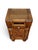 Brown Pair of 1930 Walnut Nightstand American Art Deco Bedside Cabinet Refurbished For Sale - Image 8 of 18