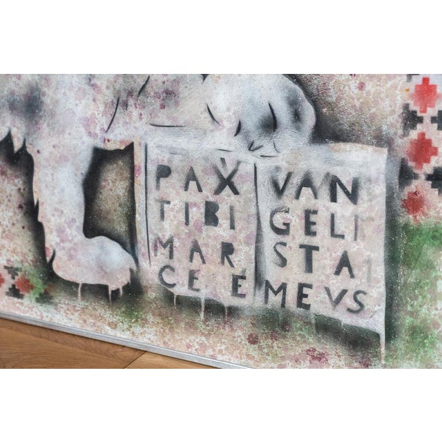 Gio Magri, Leoni di Venezia, 1970s, Canvas Paintings, Set of 2 For Sale - Image 15 of 18