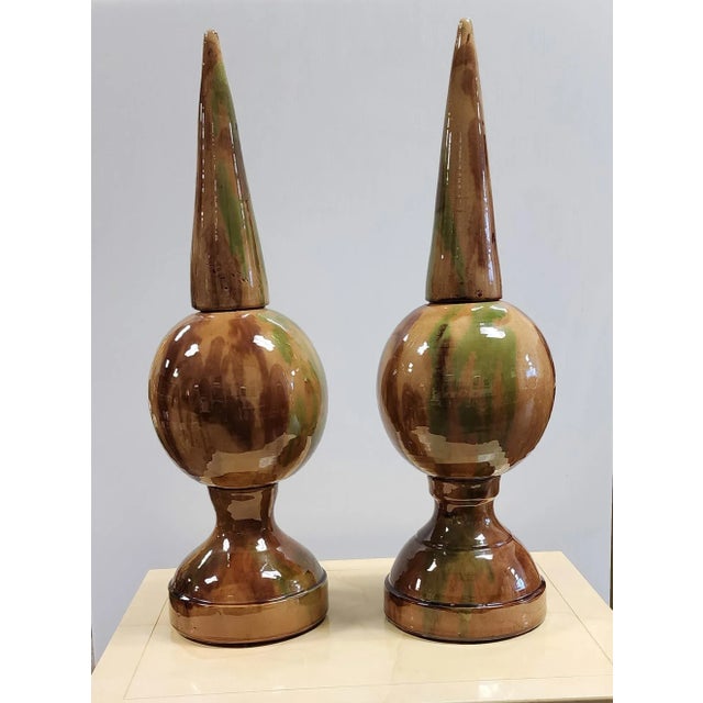 Obelisks are timeless design elements that add interest to any room. Obelisk Spheres imply eternity, denoting permanence...