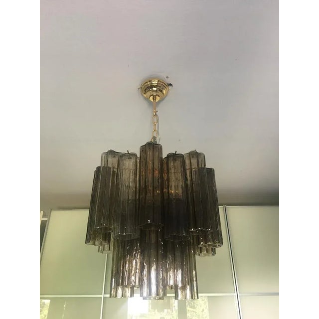 Contemporary Murano Style Glass Chandelier in Pink Color from Simoeng For Sale - Image 3 of 13