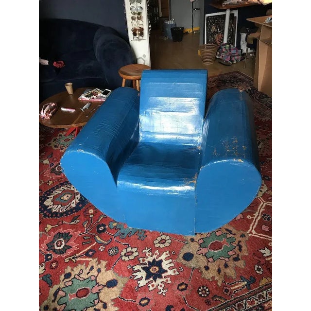 1970s Cardboard Armchair, 1970s For Sale - Image 5 of 5
