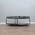 Large Italian Round Chrome and Smoked Glass Coffee Table on Wheels, 1970s For Sale - Image 4 of 13