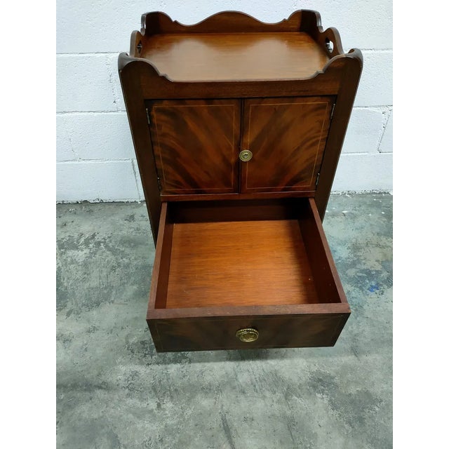 Vintage Walnut Sideboard or Table For Sale - Image 6 of 9