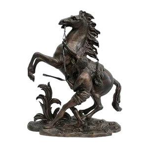 Bronze Cheval de Marly after G. Coustou, 19th Century