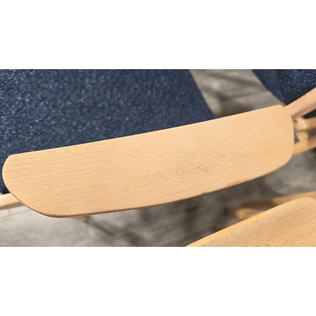 Blue Chairs by Frantisek Jirak, 1960s, Set of 6 For Sale - Image 8 of 14