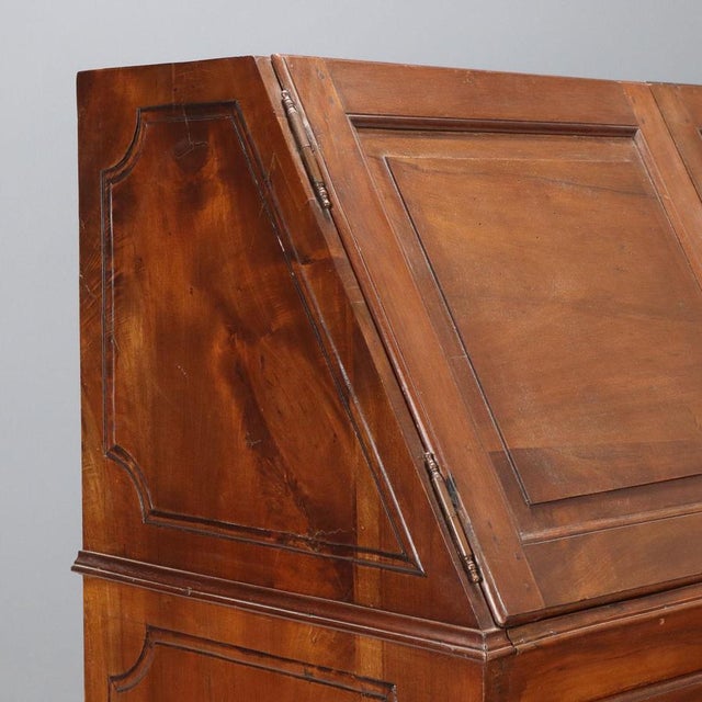 Wood Walnut Sideboard, Italy, Late 19th Century For Sale - Image 7 of 13