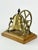 Vintage solid brass desk ships bell. Works and rings well. 7" x 4.75" x 6.5"