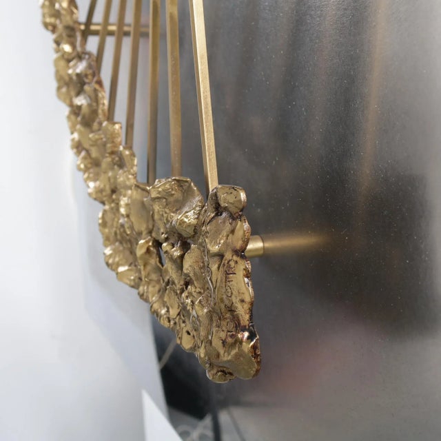 Italian Sculptural Wall Light by Angelo Brotto for Esperia, 1970 For Sale - Image 10 of 18