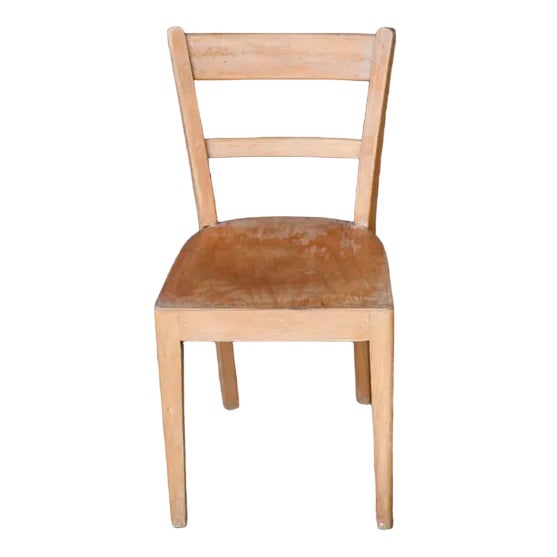 Wooden Children's Bistro Chair, 1950s For Sale