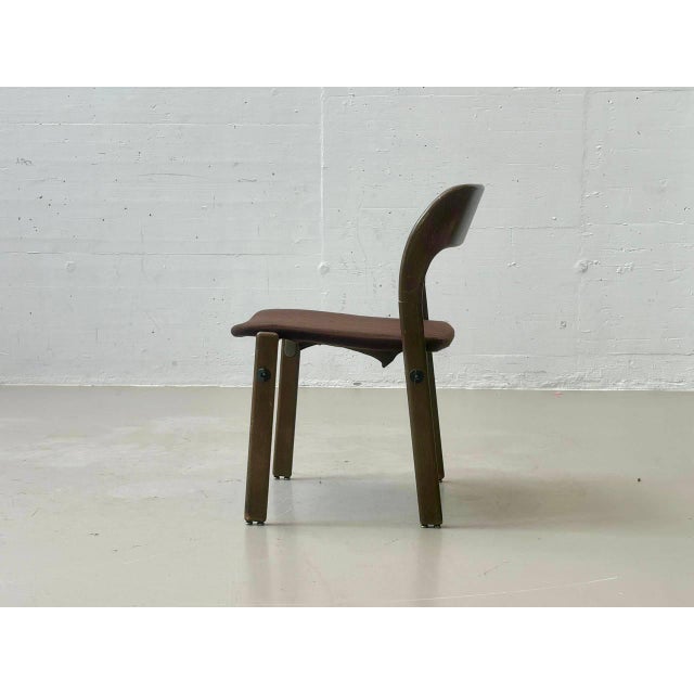 Brown Vintage Chair from Dietiker, 1986 For Sale - Image 8 of 13