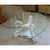 White Dolphins Coffee Table With Glass For Sale - Image 12 of 14
