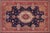 Boho Chic Super Kazak Blue/Red Wool Rug - 8'9'' X 12'4'' For Sale - Image 10 of 10