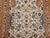 Vintage Persian Isfahan Rug, Hand-Knotted Wool & Silk, Allover Floral Pattern, Ivory & Brick-Red, 4x6 For Sale - Image 12 of 18