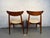 Pair of Model 404-85 Mid-Century Walnut Dinning Chairs Attributed to Stanley Furniture For Sale In New York - Image 6 of 15