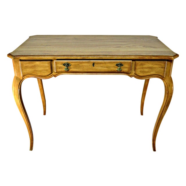 FrenchStyle Cabriole Leg Writing Desk Chairish