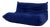 Royal Blue 2-Seater Togo Sofa by Michel Ducaroy for Ligne Roset, 1970s For Sale