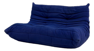 Royal Blue 2-Seater Togo Sofa by Michel Ducaroy for Ligne Roset, 1970s