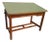 Vintage Adjustable Top Oak Drafting Table For Sale