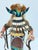 Vintage Broadface Hopi Kachina Doll by J. White, 11" Tall For Sale In Raleigh - Image 6 of 9