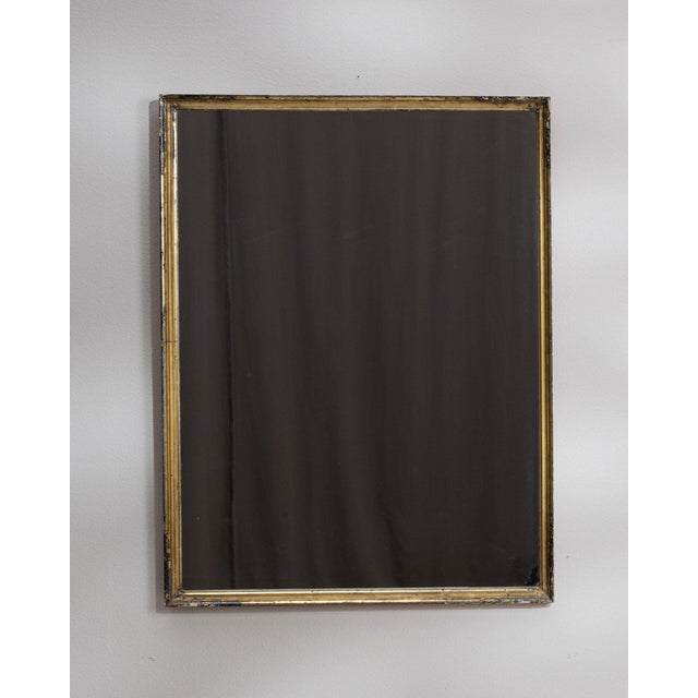 19th Century 19th Century France Gold Wood Mirror For Sale - Image 5 of 10