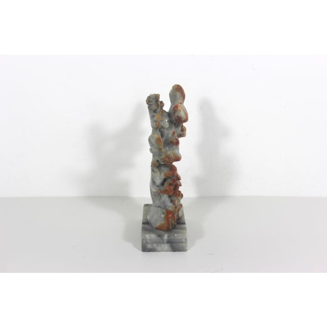 Vintage Chinese Soapstone Carving For Sale - Image 6 of 12