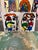 1970s Pair of Peter Keil Abstract Paintings. Executed with oil on canvas. COA on back guaranteed authentic direct from...