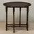 19th Century English Oak Gateleg Drop Leaf Occasional Table For Sale In Dallas - Image 6 of 18