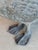 Metal Antique Zinc Garden Duck Statue For Sale - Image 7 of 8
