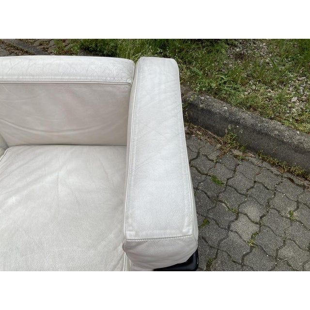 LC2 2-Seater Sofa in Leather by Le Corbusier for Cassina, 1980s For Sale - Image 14 of 15