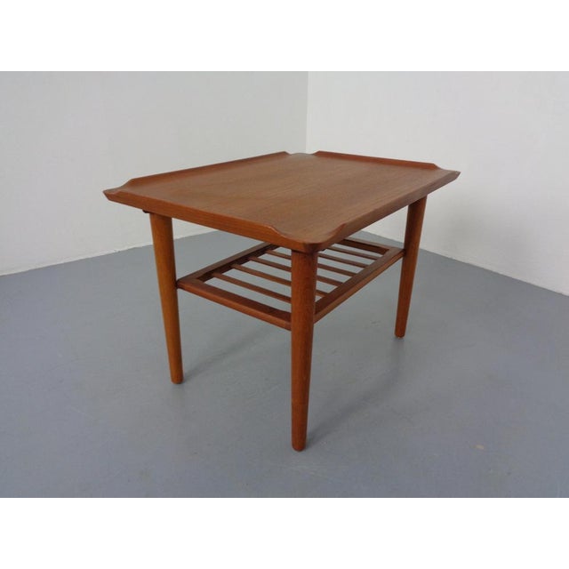 Teak Coffee Table by Holger Georg Jensen for Kubus, Denmark, 1960s For Sale - Image 6 of 16
